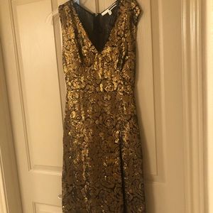 Bronze sequin dress by Tracy Reese size 4/6